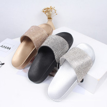 Get 70% Discount New fashion latest design indoor summer house sandals shoes lady woman cheap slides woman slipper shoes